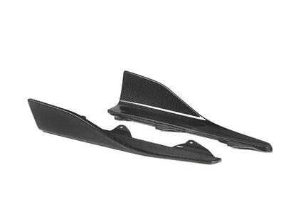 AutoTecknic Dry Carbon Side Skirt Winglet Set - F87 M2