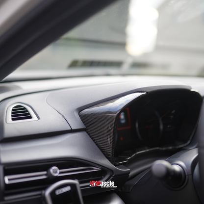 JDMuscle [22-25 WRX] Carbon Fiber Gauge Cluster Trim Replacement