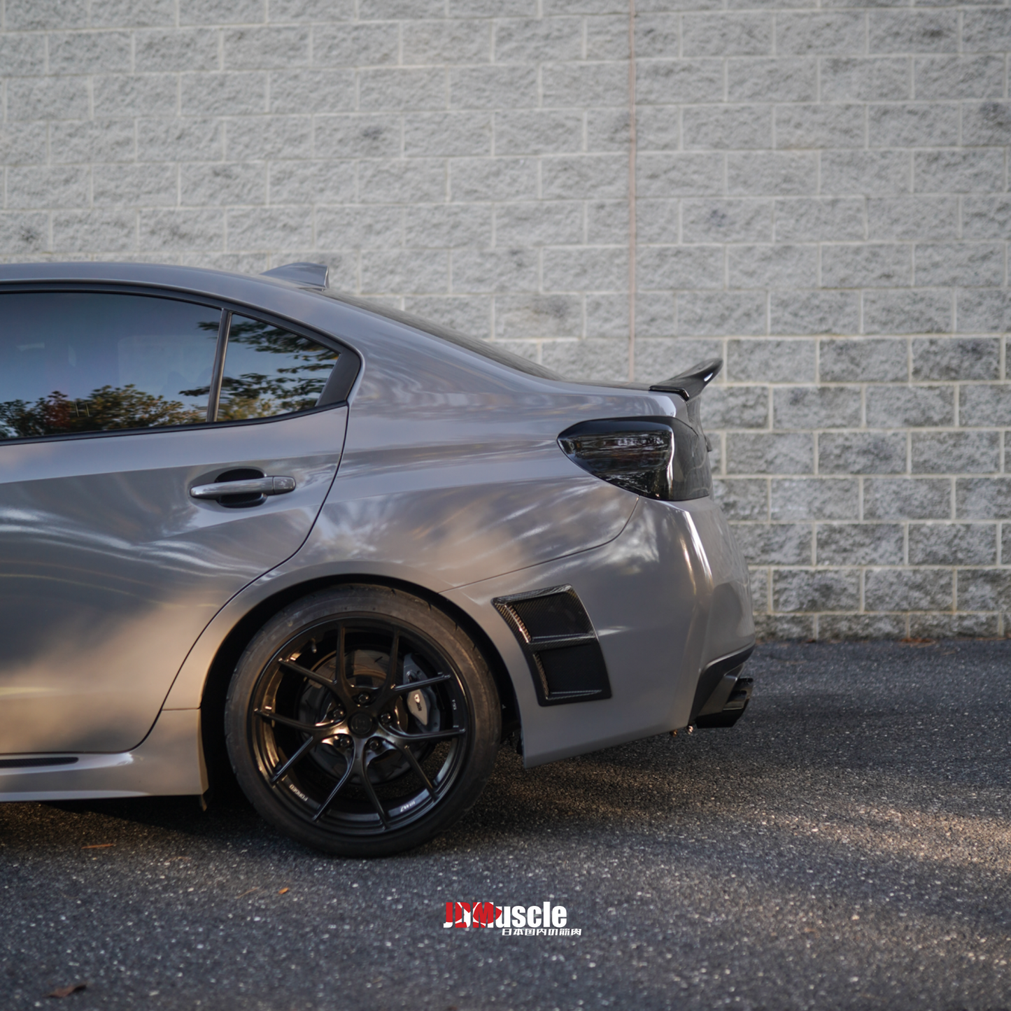 JDMuscle [15-21 WRX/STI] Gloss Black/ Paint Matched Trunk Duck Bill V3