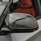AutoTecknic Replacement Dry Carbon Mirror Covers - G01 X3 M40i LCI | G02 X4 M40i LCI