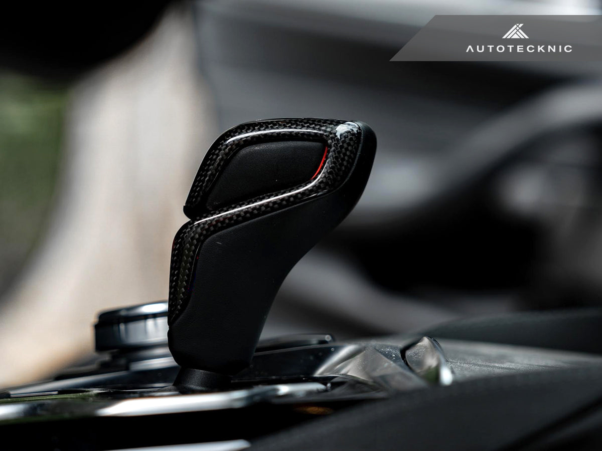AutoTecknic Carbon Fiber Gear Selector Side Covers - F97 X3M | F98 X4M - Graveyard Performance