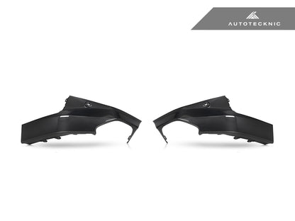 AutoTecknic Dry Carbon Rear Side Diffuser Set - G42 2-Series