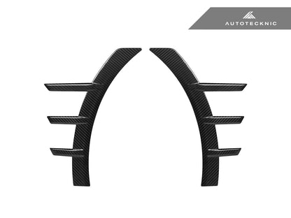 AutoTecknic Dry Carbon Front Fender Arch Trim Set - G87 M2 - Graveyard Performance