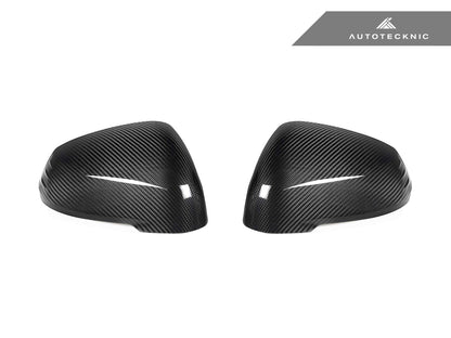 AutoTecknic Dry Carbon Fiber Mirror Cover Set - U11 X1 - Graveyard Performance