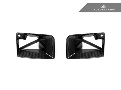 AutoTecknic Dry Carbon Front Bumper Lower Vent Set - G87 M2 - Graveyard Performance