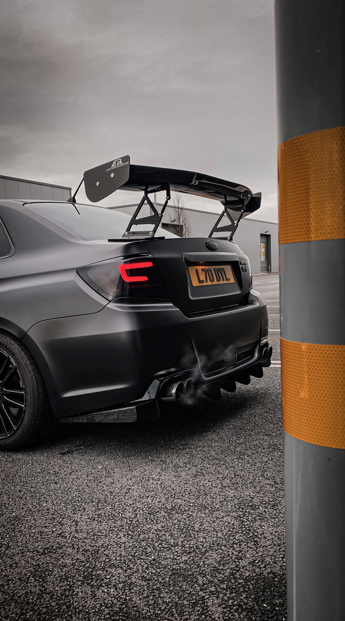 APR Performance Subaru STI 60.5" GTC200 Carbon Fiber Adjustable Wing 2011-2014 SPEC