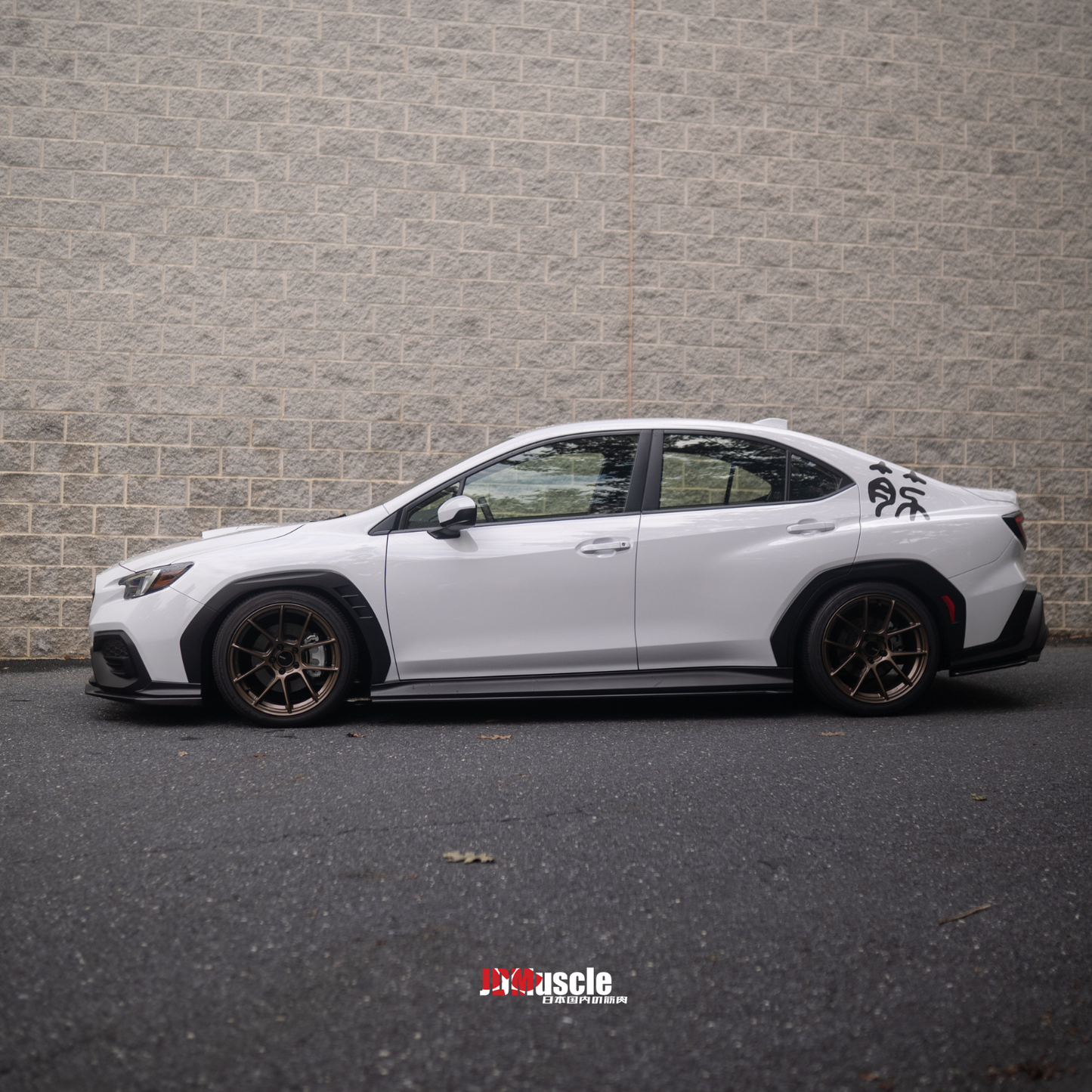 JDMuscle [22-25 WRX] Carbon Fiber Rear Spats OE+ Style