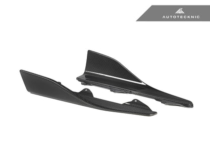AutoTecknic Dry Carbon Side Skirt Winglet Set - F87 M2 - Graveyard Performance
