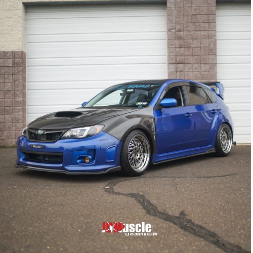 JDMuscle [11-14 WRX/STI] CS2 STYLE FRONT CARBON FIBER LIP