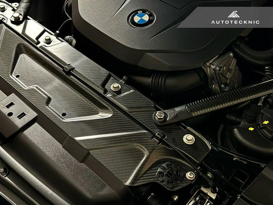 AutoTecknic Dry Carbon Fiber Cooling Shroud - G22/ G26 4-Series