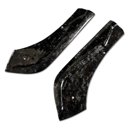 JDMuscle Tanso Carbon Fiber AT Style Rear Spats for 2020+ Toyota Supra - Graveyard Performance