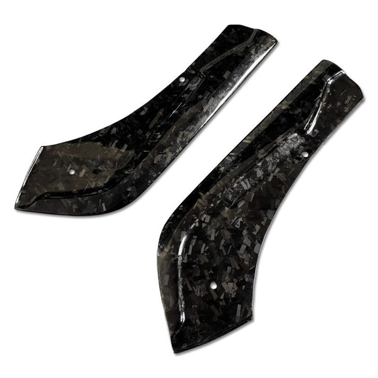 JDMuscle Tanso Carbon Fiber AT Style Rear Spats for 2020+ Toyota Supra - Graveyard Performance