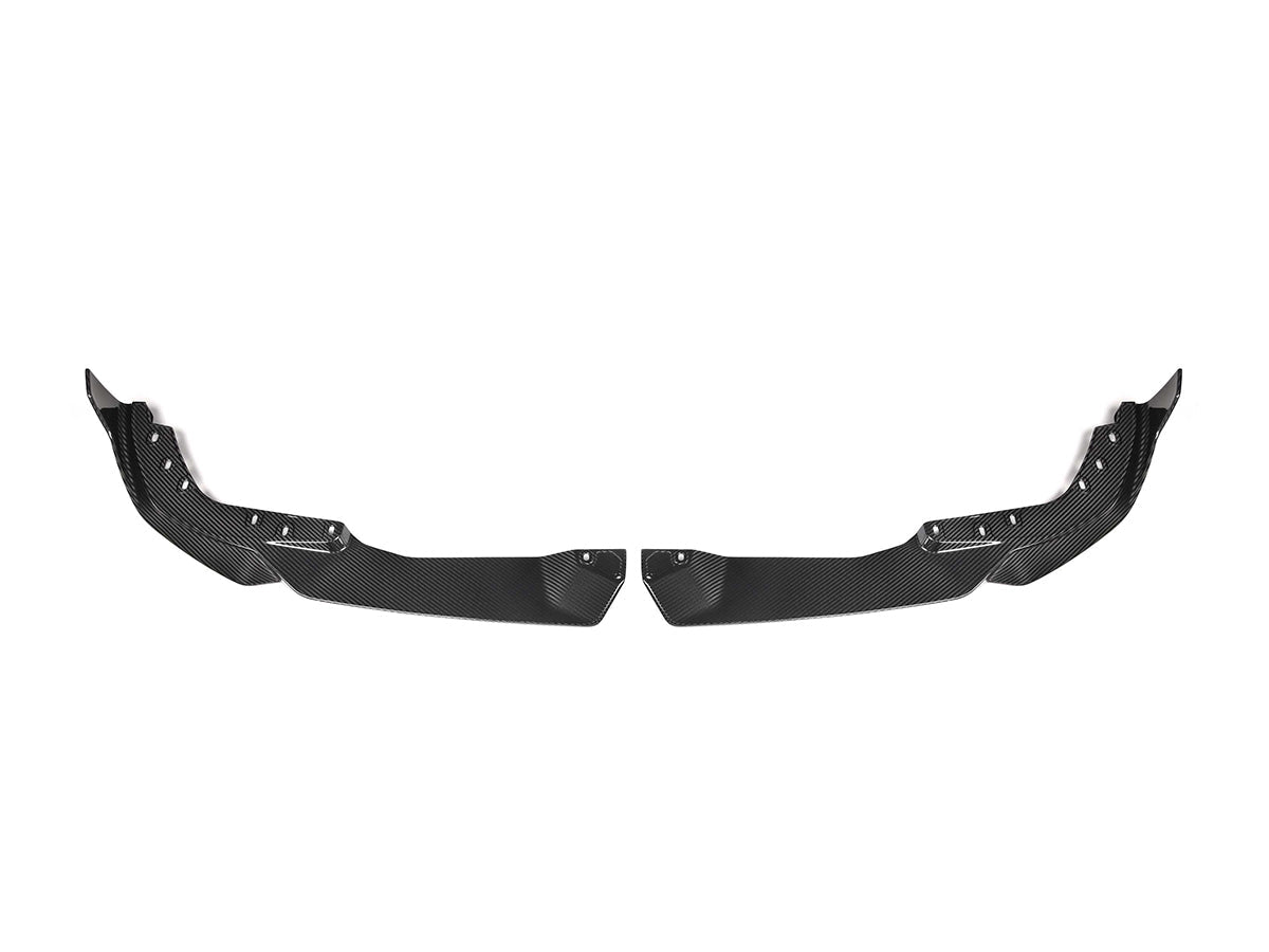 AutoTecknic Dry Carbon Performante Front Splitter Set - G20 3-Series M-Sport LCI