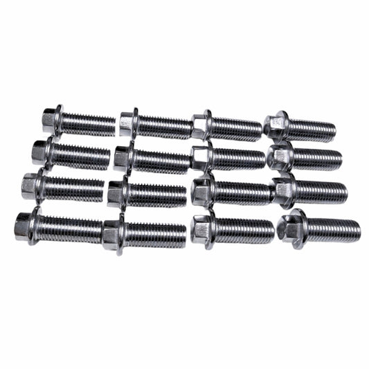 Kooks Ford 5.0L 4V Coyote Engine Header Bolt Kit (Fine Thread) QTY. 16 - 1.25 x 25mm Bolts