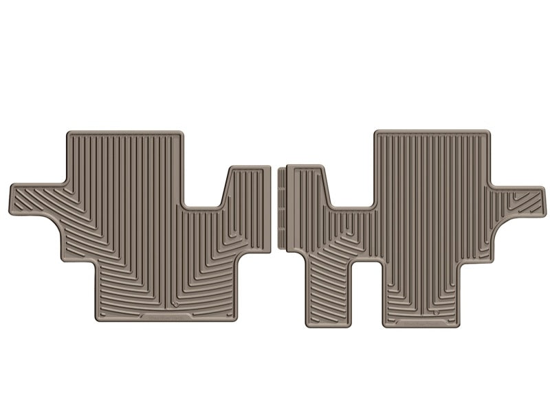 WeatherTech 12+ Audi A6/S6 Rear Rubber Mats - Tan - Graveyard Performance