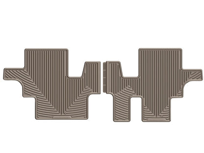 WeatherTech 12+ Audi A6/S6 Rear Rubber Mats - Tan - Graveyard Performance