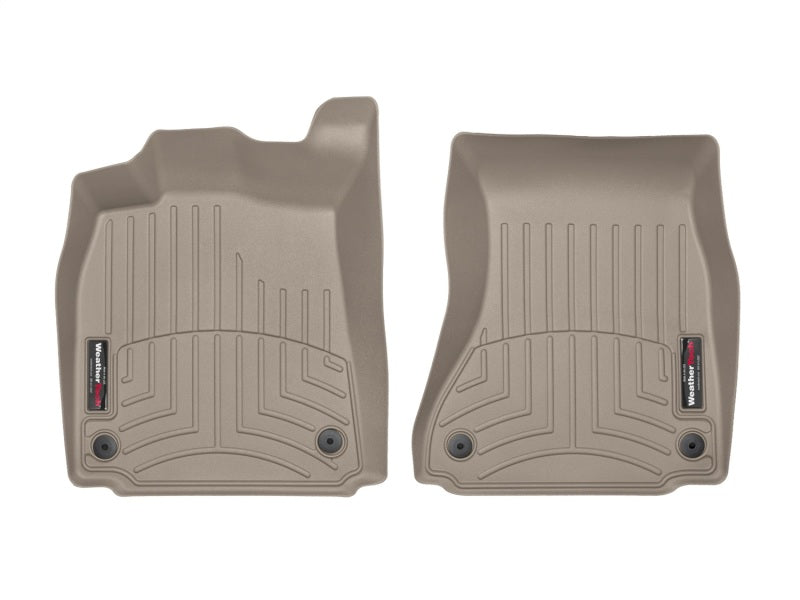 WeatherTech 12+ Audi A6/S6 Front FloorLiner - Tan - Graveyard Performance