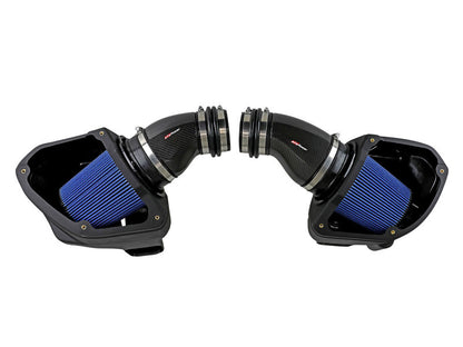 aFe Momentum Black Series Carbon Fiber Pro 5R Air Intake System BMW M5 (F90) 18-19 - Graveyard Performance