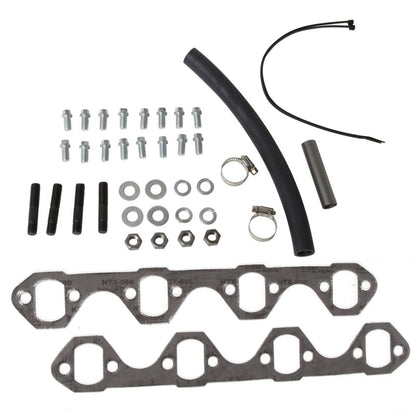 BBK 86-93 Mustang 5.0 Shorty Tuned Length Exhaust Headers - 1-5/8 Silver Ceramic - Graveyard Performance