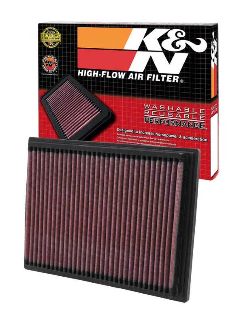 K&N 90-06 BMW 2.0/2.2/2.5/2.8/3.0/3.2L  Drop In Air Filter - Graveyard Performance