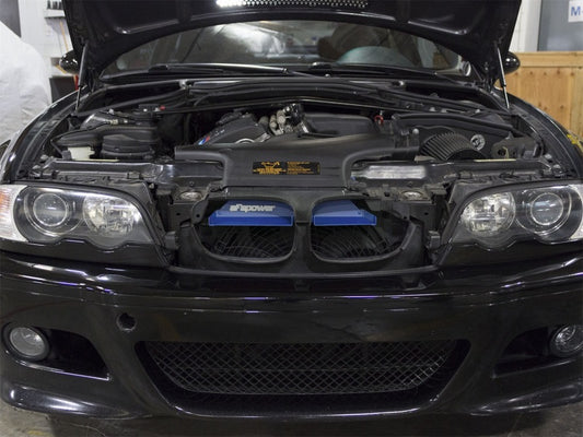 aFe MagnumFORCE Intakes Scoops AIS BMW 3-Series/ M3 (E46) 01-06 L6 - Matte Blue - Graveyard Performance