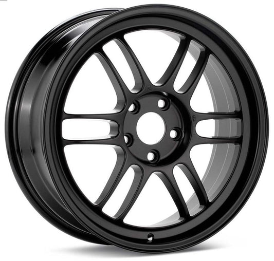 Enkei RPF1 18x7.5 5x114.3 48mm Offset 73mm Bore Matte Black Wheel 07-11 Mazdaspeed 3 *Min Qty 40* - Graveyard Performance