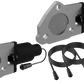 QTP 2.25in Bolt-On QTEC Dual Electric Cutout Valves - Pair