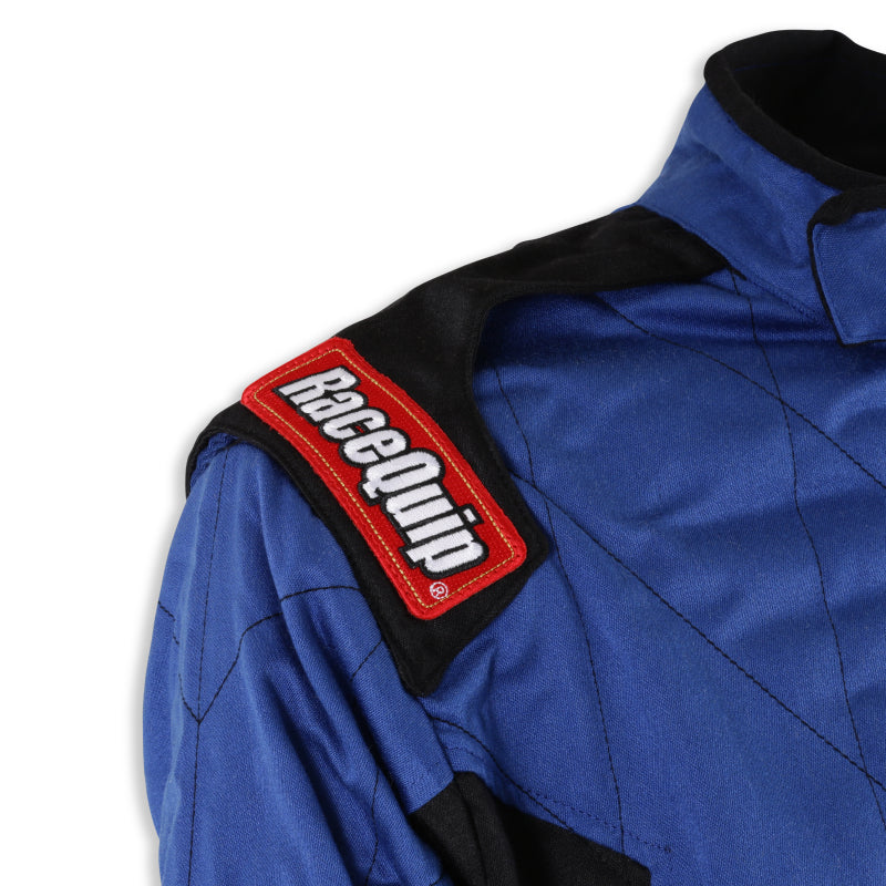 RaceQuip Blue Chevron-5 Jacket SFI-5 - 2XL - Graveyard Performance