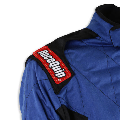 RaceQuip Blue Chevron-5 Jacket SFI-5 - 2XL - Graveyard Performance