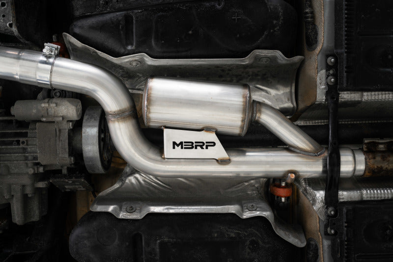 MBRP 15-18 Audi S3 304SS 3in Quad Split Rear Exit C/B System - Graveyard Performance