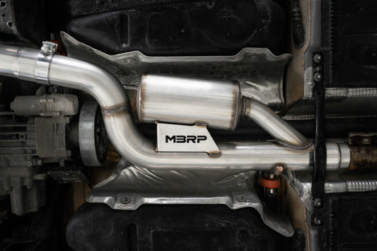 MBRP 15-18 Audi S3 304SS 3in Quad Split Rear Exit C/B System - Graveyard Performance