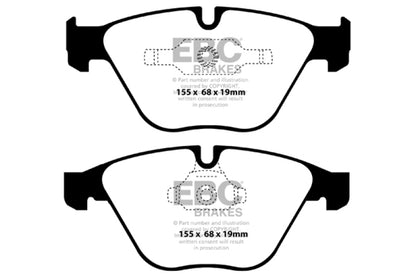 EBC 11+ BMW Z4 3.0 Twin Turbo iS (E89) Greenstuff Front Brake Pads - Graveyard Performance
