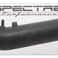 Spectre Universal Intake Tube Kit 3in. - Aluminum - Black