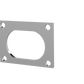 QTP Low Profile Weld-On QTEC Low Profile 4 Bolt Flange