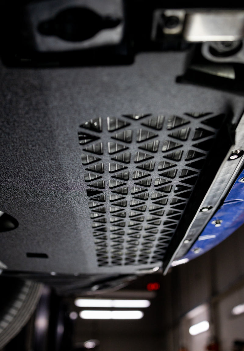 Mishimoto 2021+ BMW G80/G82/G87 M2/M3/M4 Skid Plate Engine - Wrinkle Black - Graveyard Performance