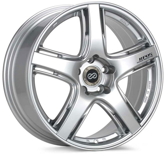 Enkei RP05 19x9.5 5x114.3 40mm Offset 75mm Bore Silver Paint Wheel**SPECIAL ORDER NO CANCELLATIONS** - Graveyard Performance