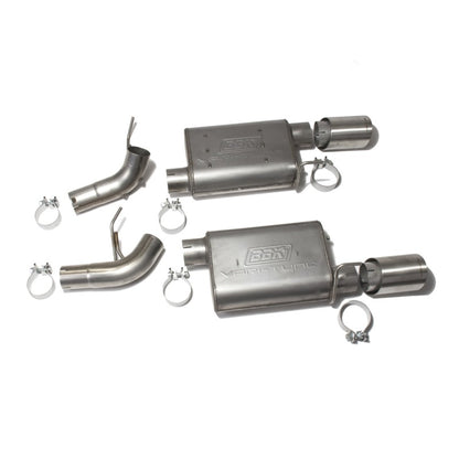 BBK 05-10 Mustang GT VariTune Axle Back Exhaust Kit (Stainless Steel - Graveyard Performance