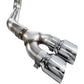 AWE 21-25 Ford F150 (14th Gen Reg Cab) Cat-Back Exhaust - 4.5in Dual Side Exit Chrome Tips