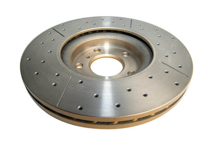 DBA 06-08 350Z / 05-08 G35 / 06-07 G35X Front Drilled & Slotted Street - Graveyard Performance