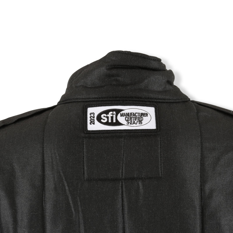 RaceQuip SFI-15 Jacket Black Medium - Graveyard Performance
