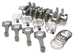 Brian Crower Mitsubishi 4B11T Evolution X 2.5L Stroker Kit - 98mm Stroke Billet Crank BC625+ Rods - Graveyard Performance