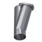 QTP 3in Weld-On QTEC Exhaust Cutout Y-Pipe