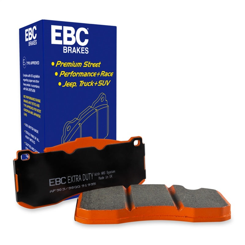 EBC 2018+ Ford F-150 2.7L Twin Turbo (2WD) Extra Duty Front Brake Pads - Graveyard Performance