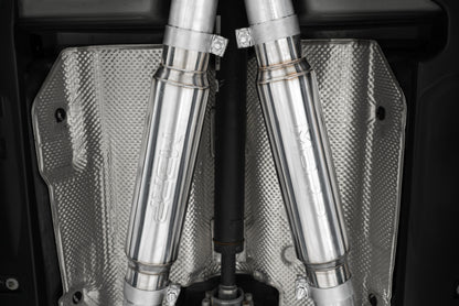 MBRP 15-23 Dodge/Chrysler - Challenger/Charger/300 3in Stainless Steel Sound Conversion Kit Exhaust - Graveyard Performance