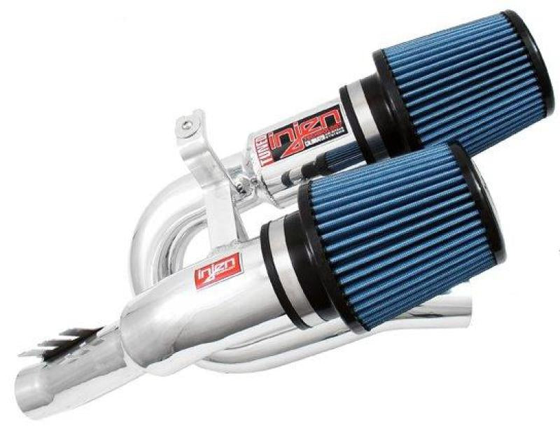 Injen 07-09 335i E92 / 08-09 135i E82 3.0L L6 Twin intake Polished Short Ram Intake - Graveyard Performance
