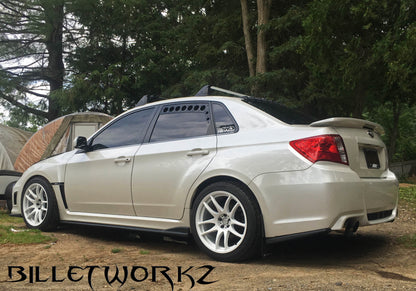 Billetworkz Window Vents Subaru WRX/STI 2008-2014 - Graveyard Performance