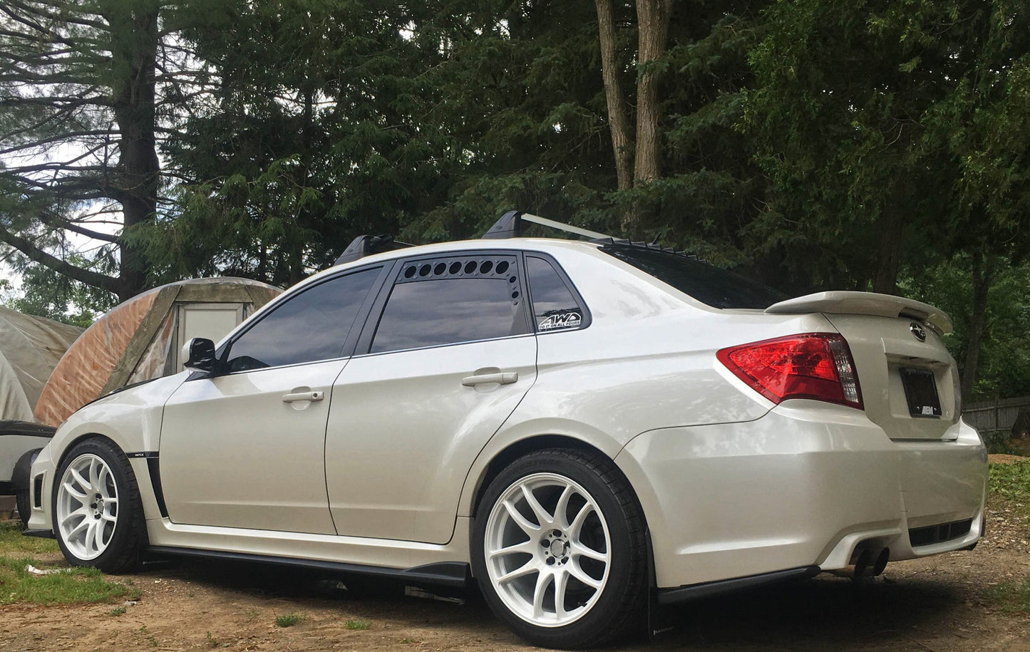Billetworkz Window Vents Subaru WRX/STI 2008-2014