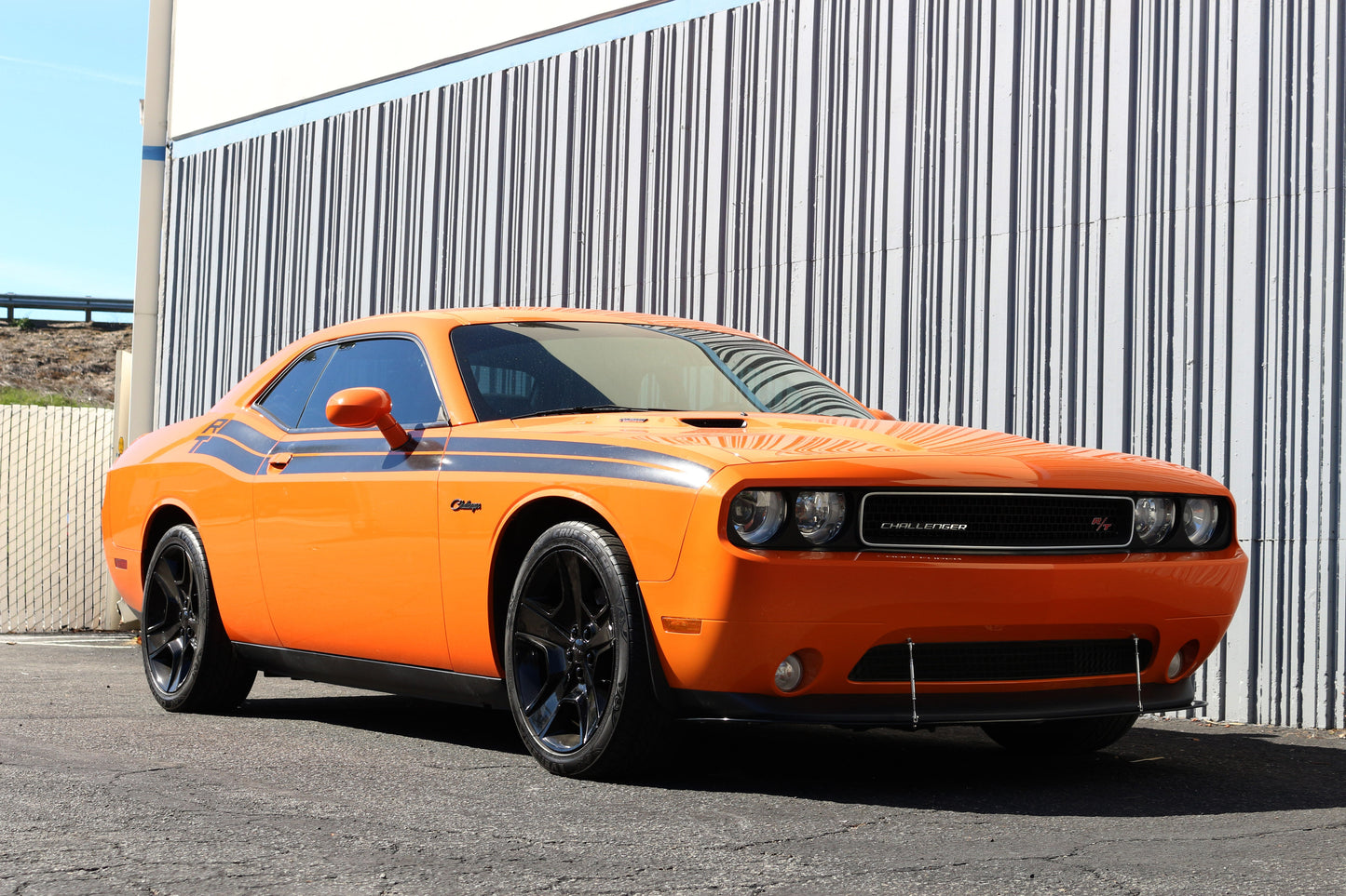 APR Performance Dodge Challenger RT/ SXT Carbon Fiber Front Wind Splitter 2011 - 2014