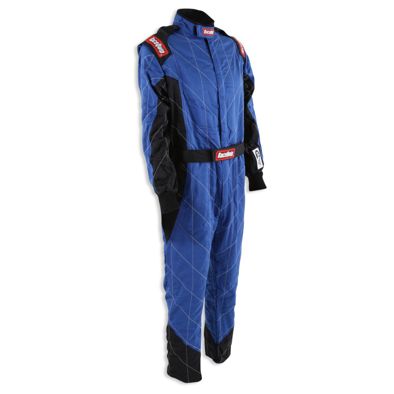 RaceQuip Blue Chevron-5 Suit SFI-5 - 2XL - Graveyard Performance