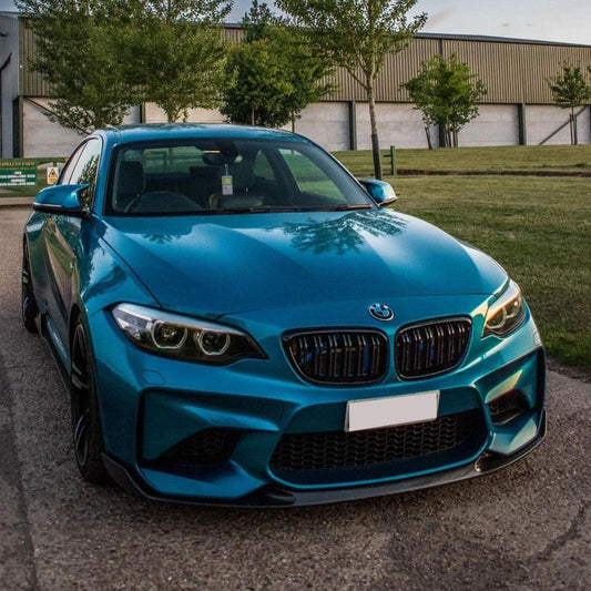 Carbon Fiber M Style Front Lip For BMW 2016-2018 F87 M2 - Graveyard Performance